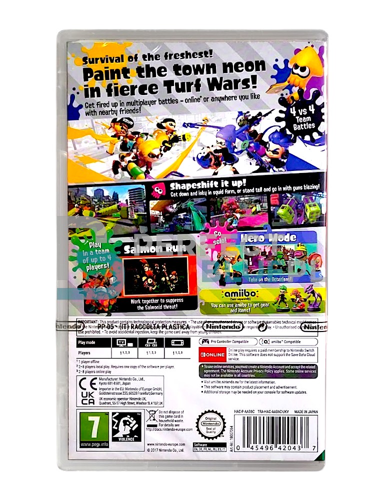 gra nintendo switch splatoon 2