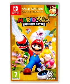 gra nintendo switch mario + rabbids kingdom battle gold edition