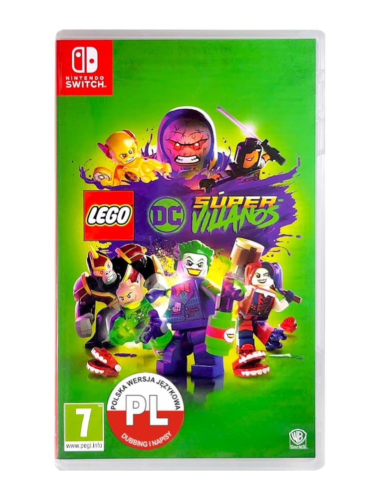 gra nintendo switch lego dc super villains / super złoczyńcy / dubbing pl