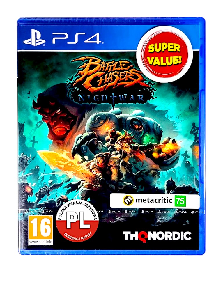 Gra PS4 Battle Chasers Nightwar Sklep Perfect Blue Warszawa Gra PS4 Battle Chasers Nightwar Sklep Perfect Blue Warszawa
