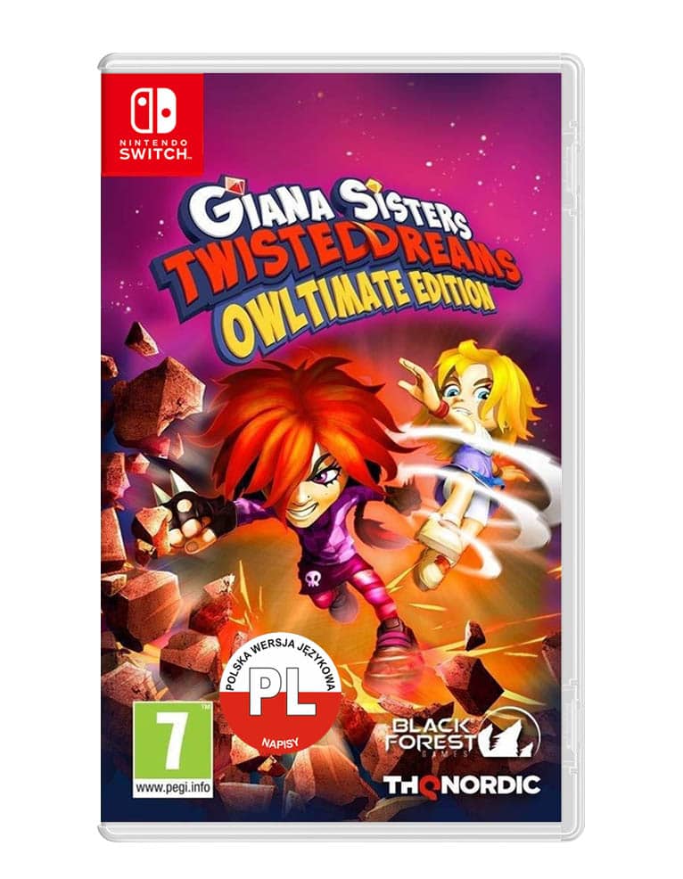 giana sisters twisted dreams owltimate edition gra nintendo switch