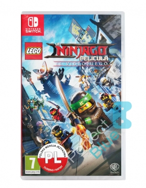 lego ninjago hiszpanska nintendo switch gra przod logo