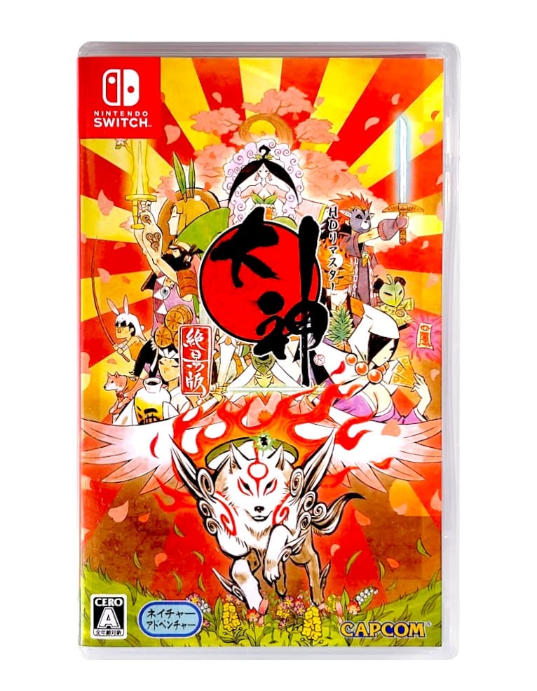 gra nintendo switch okami hd jap
