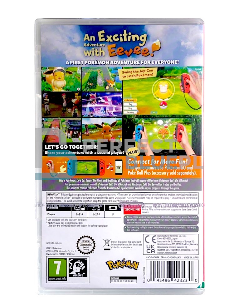 gra nintendo switch pokemon let's go eevee
