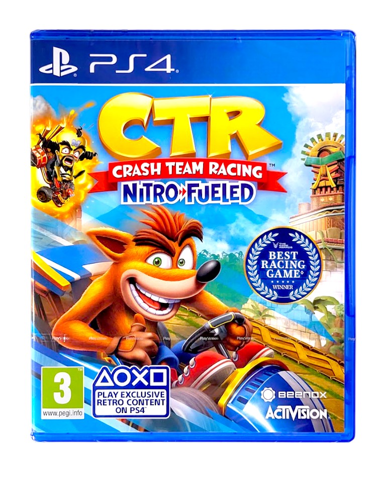 gra ps4 / ps5 / ctr crash team racing nitro fueled