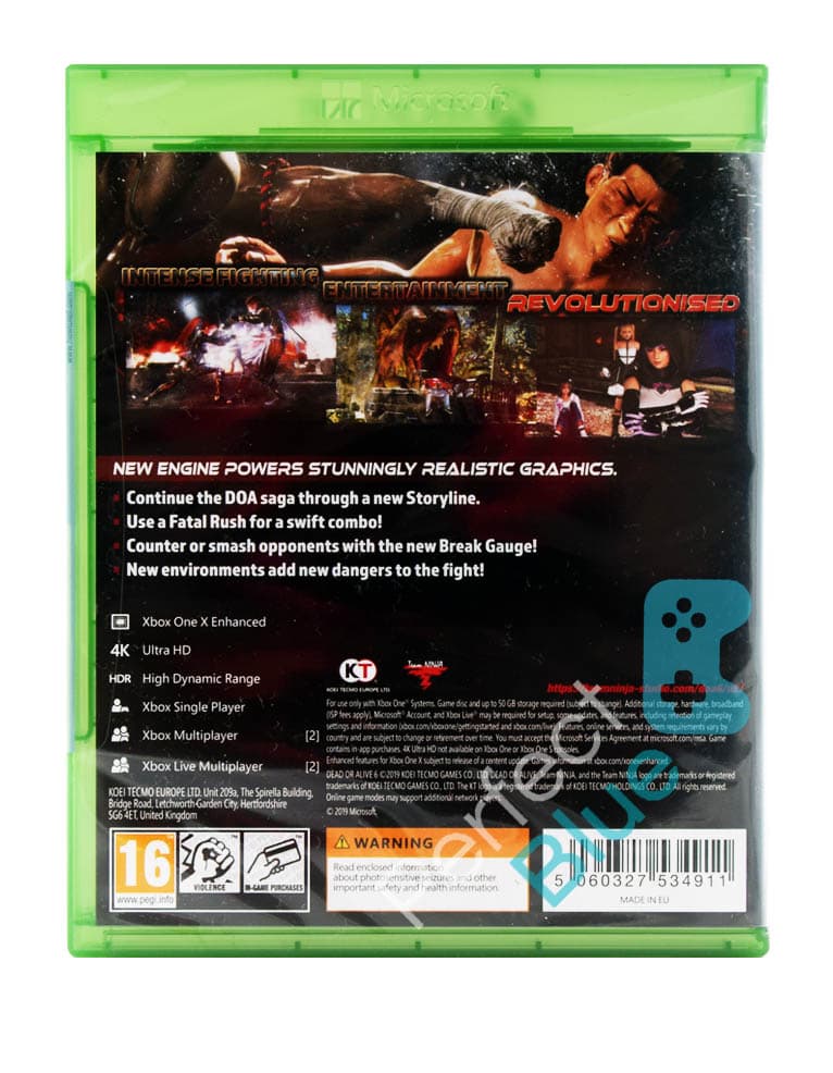 Gra Xbox One Dead or Alive 6