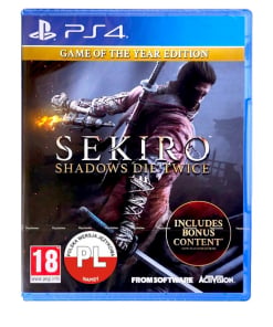 gra ps4 sekiro shadows die twice goty / napisy pl