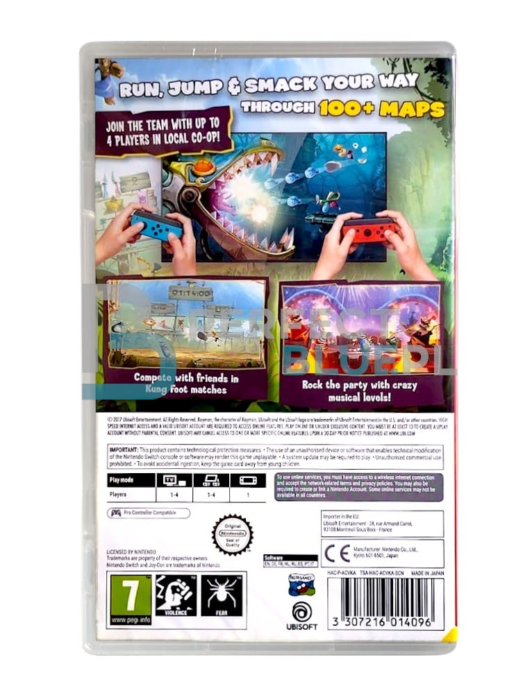 gra nintendo switch rayman legends definitive edition