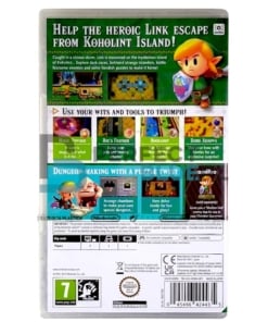 gra nintendo switch the legend of zelda link's awakening