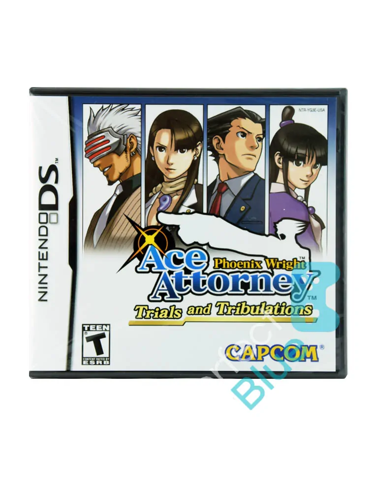 Gra Nintendo DS Phoenix Wright: Ace Attorney - Trials and Tribulations