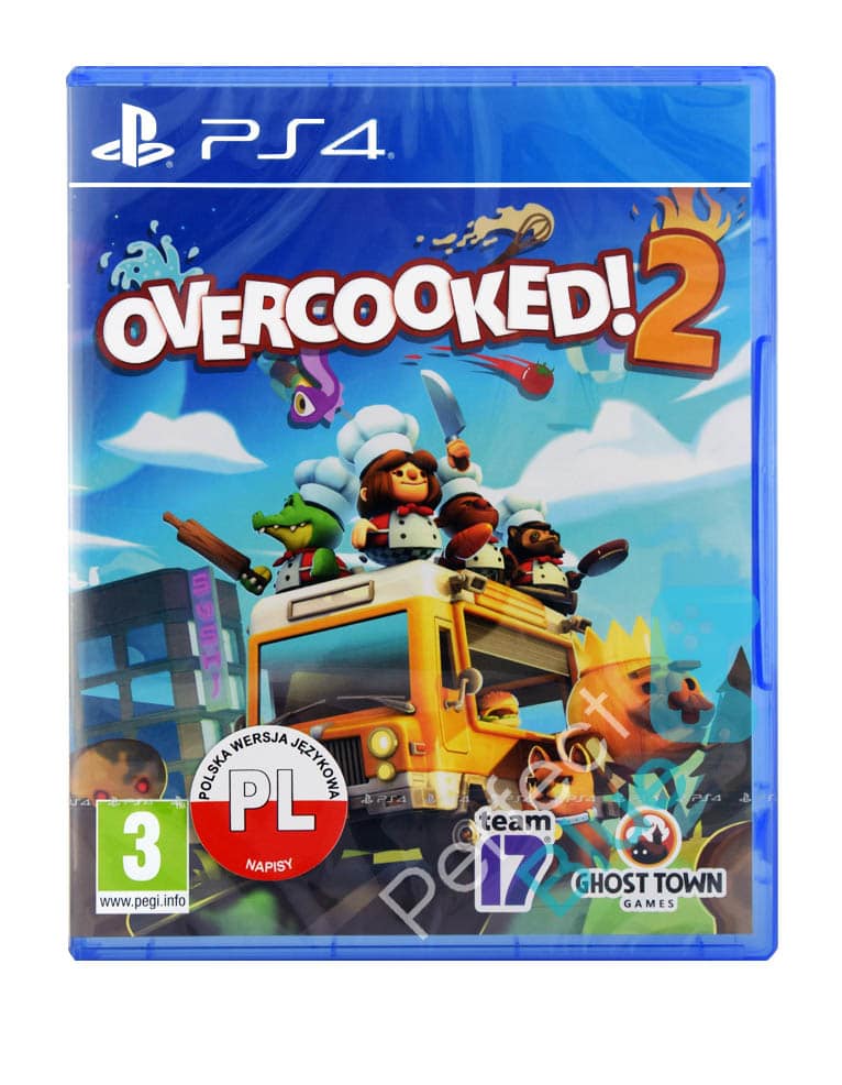 Gra PS4 Overcooked 2!