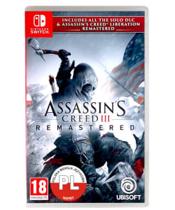 gra nintendo switch assassins creed iii remastered + assassins creed liberation remastered pl