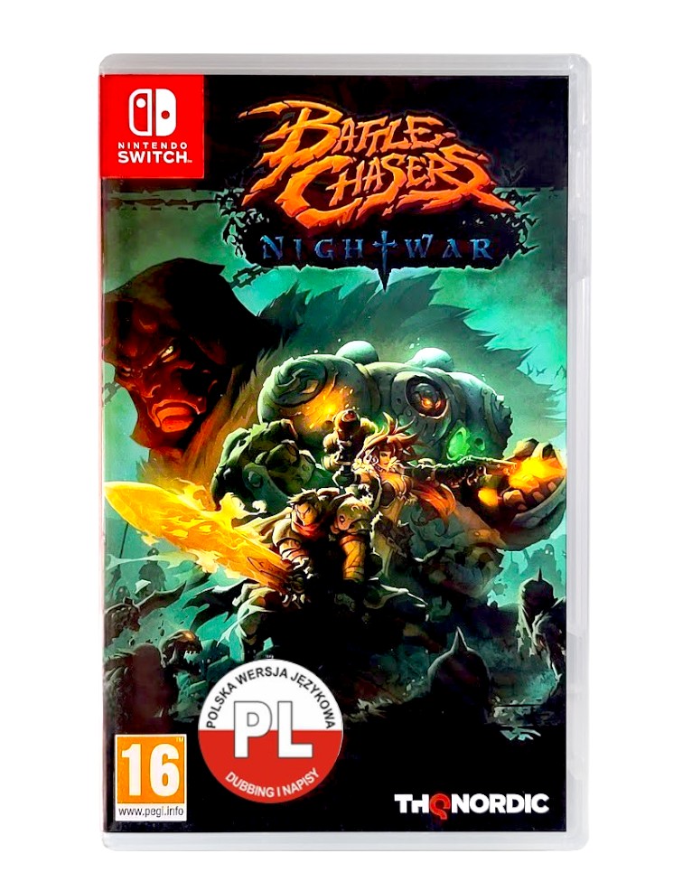 Gra Nintendo Switch Battle Chasers Nightwar - Sklep Perfect Blue