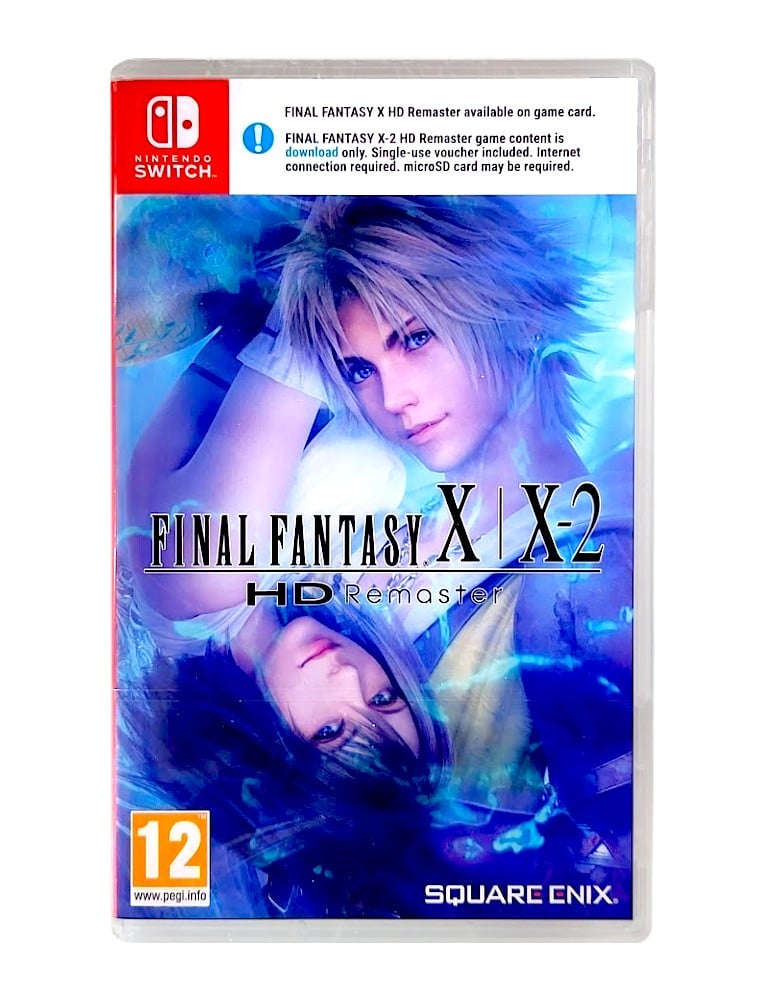 gra nintendo switch final fantasy x/x 2 hd remaster