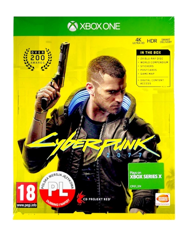 gra xbox one / xbox series x upgrade / cyberpunk 2077