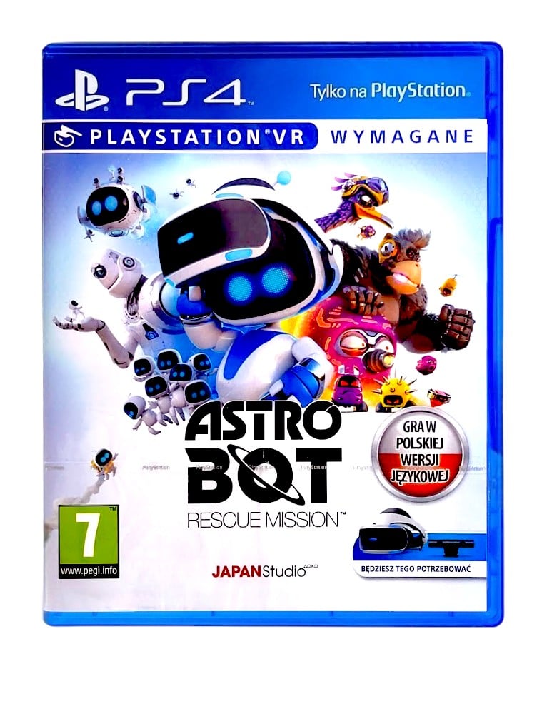 gra ps4 vr astro bot: rescue mission pl