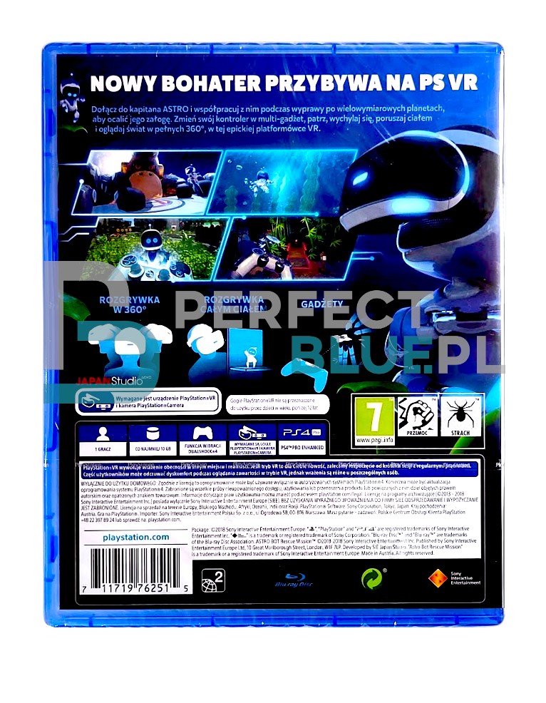 gra ps4 vr astro bot: rescue mission pl