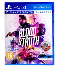 gra ps4 vr blood & truth pl