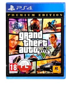gra ps4 / ps5 / grand theft auto v / gta 5 premium edition / en
