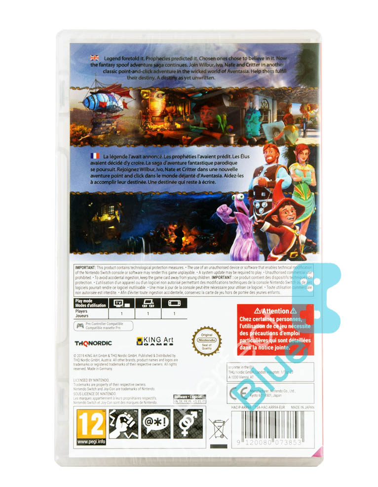 Gra Nintendo Switch The Book of Unwritten Tales 2 PL