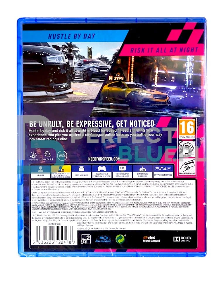 gra ps4 / ps5 / nfs need for speed heat pl