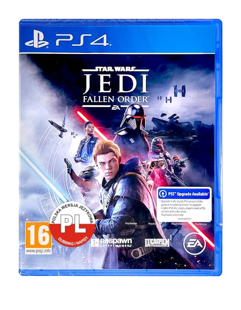 gra ps4 / ps5 / star wars jedi: fallen order / upadły zakon