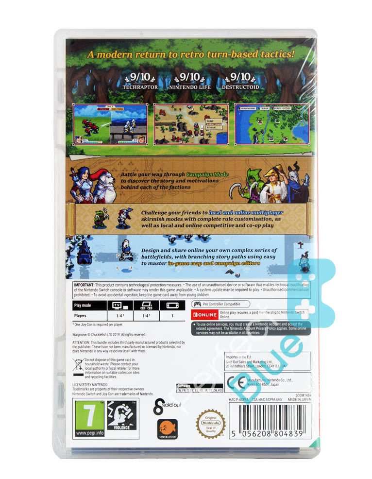 Gra Nintendo Switch WarGroove Deluxe Edition