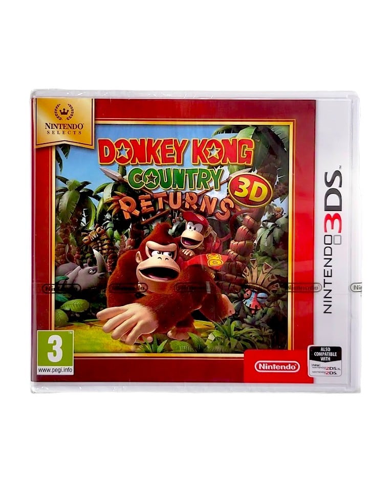 gra nintendo 3ds / 2ds donkey kong country returns 3d