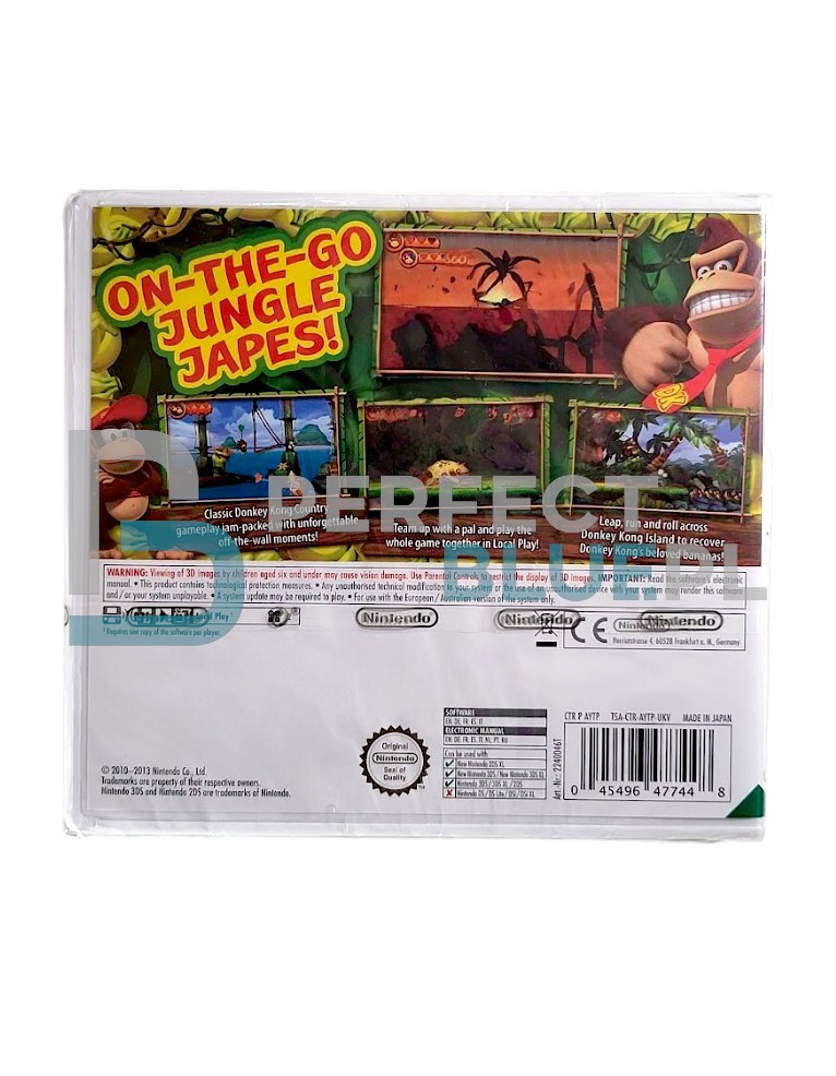 gra nintendo 3ds / 2ds donkey kong country returns 3d