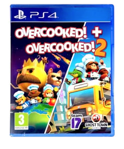 gra ps4 overcooked! + overcooked 2 / dwie gry