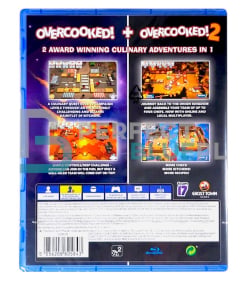 gra ps4 overcooked! + overcooked 2 / dwie gry