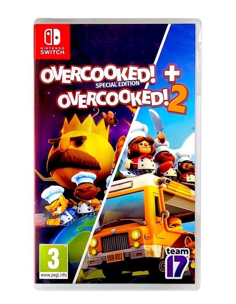 gra nintendo switch overcooked! special edition+ overcooked! 2 / dwie gry