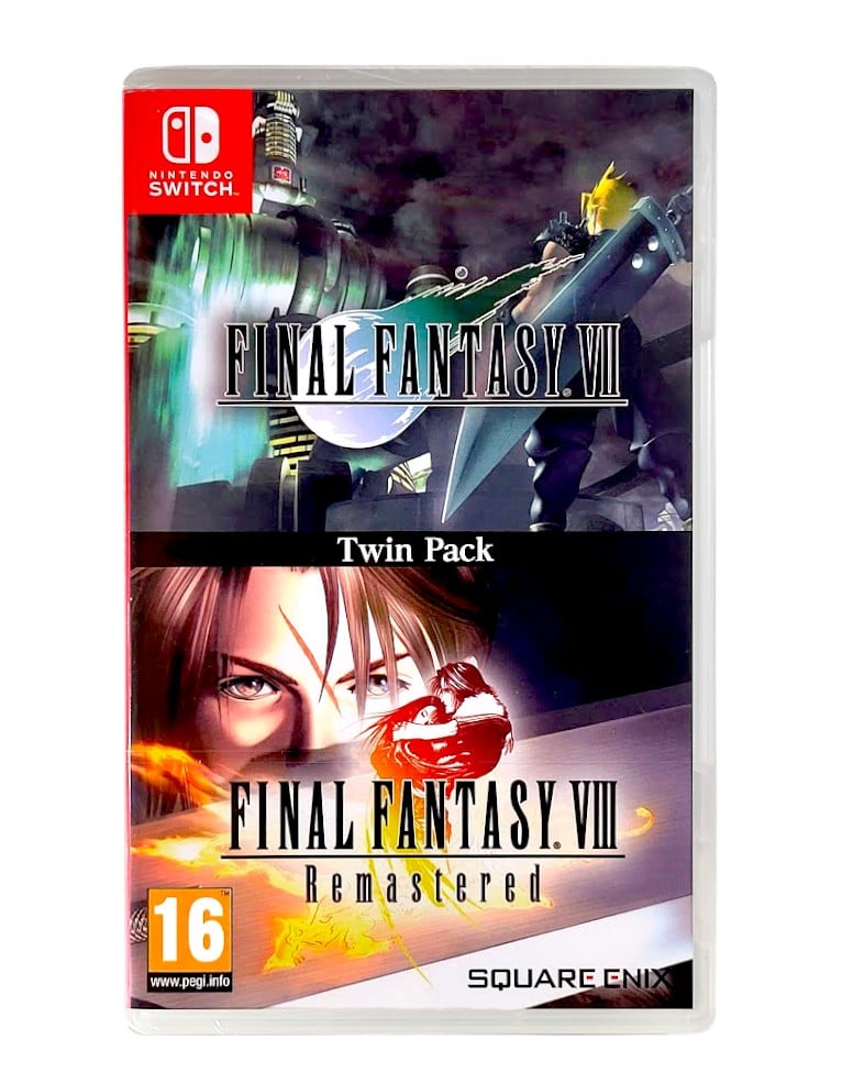 gra nintendo switch final fantasy vii & viii remastered twin pack