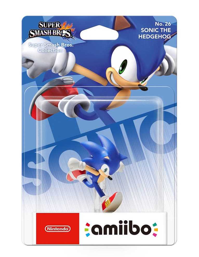 Figurka Amiibo - Super Smash Bros. Collection - Sonic The Hedgehog No. 26
