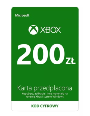 Kod / Klucz / Doładowanie Xbox & Windows 200 zł / wysyłka na email / Automat 24h