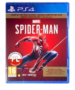 gra ps4 / ps5 / marvel's spider man game of the year