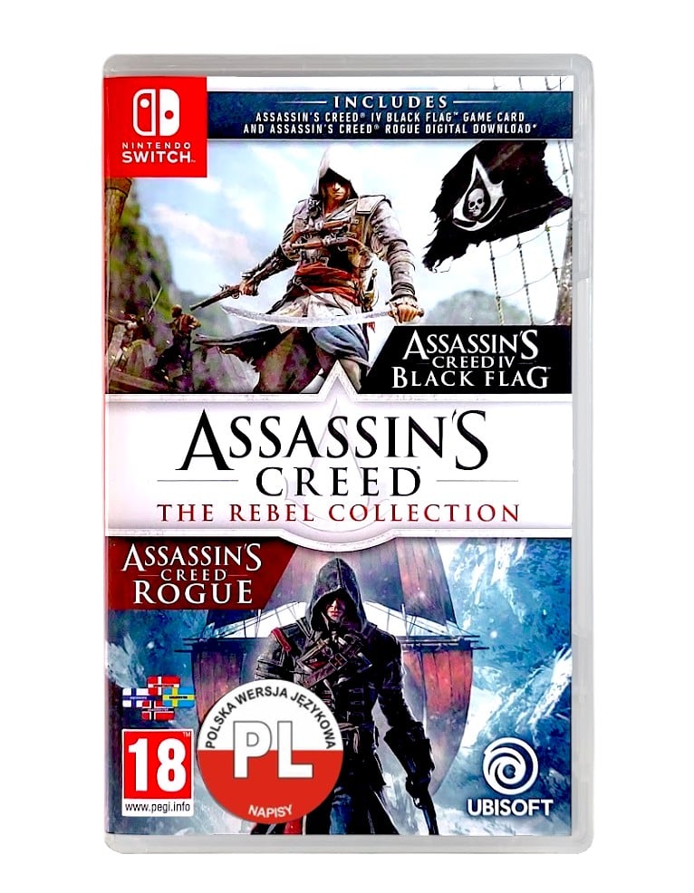 gra nintendo switch assassin's creed: the rebel collection pl