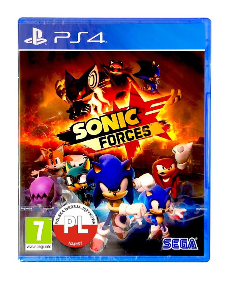 gra ps4 / ps5 / sonic forces pl