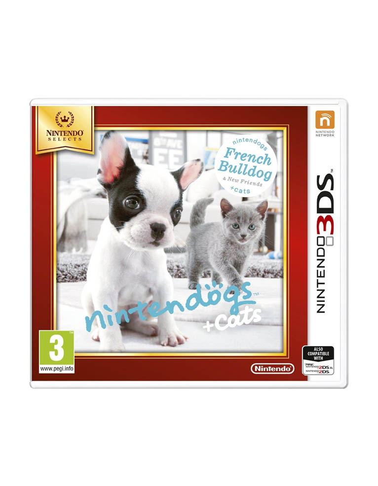 Gra Nintendo 3DS / 2DS Nintendogs + Cats: French Bulldog & New Friends