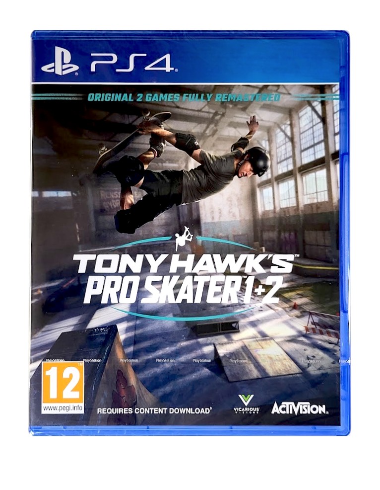 gra ps4 / ps5 / tony hawk's pro skater 1 + 2