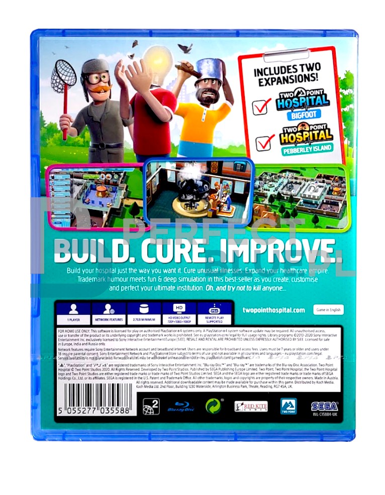 gra ps4 / ps5 / two point hospital pl