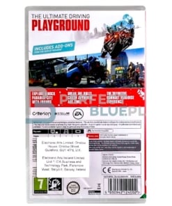 gra nintendo switch burnout paradise remastered
