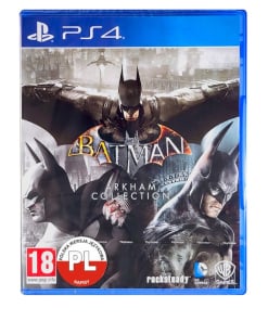 gra ps4 / ps5 / batman: arkham collection