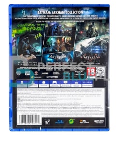 gra ps4 / ps5 / batman: arkham collection