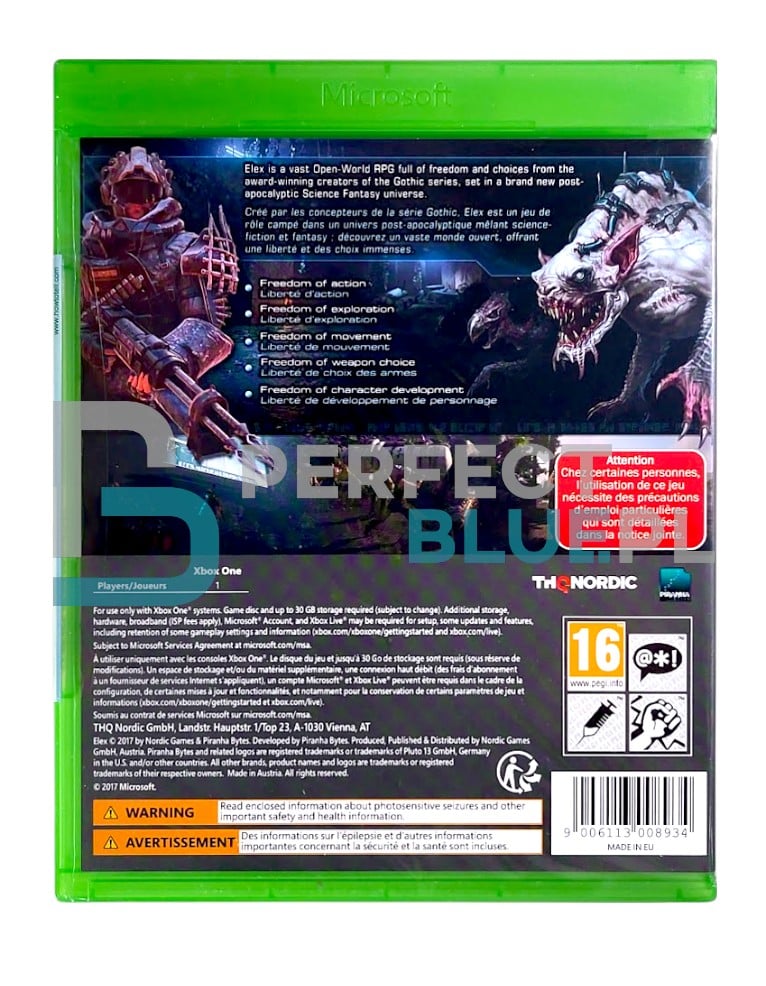 gra xbox one / xbox series x / elex pl
