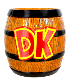 gadżet nintendo słoik na ciastka beczka donkey kong