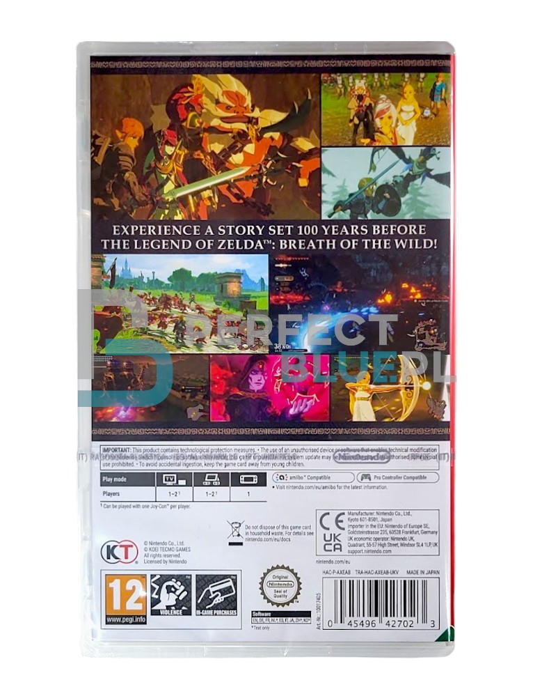 gra nintendo switch hyrule warriors: age of calamity