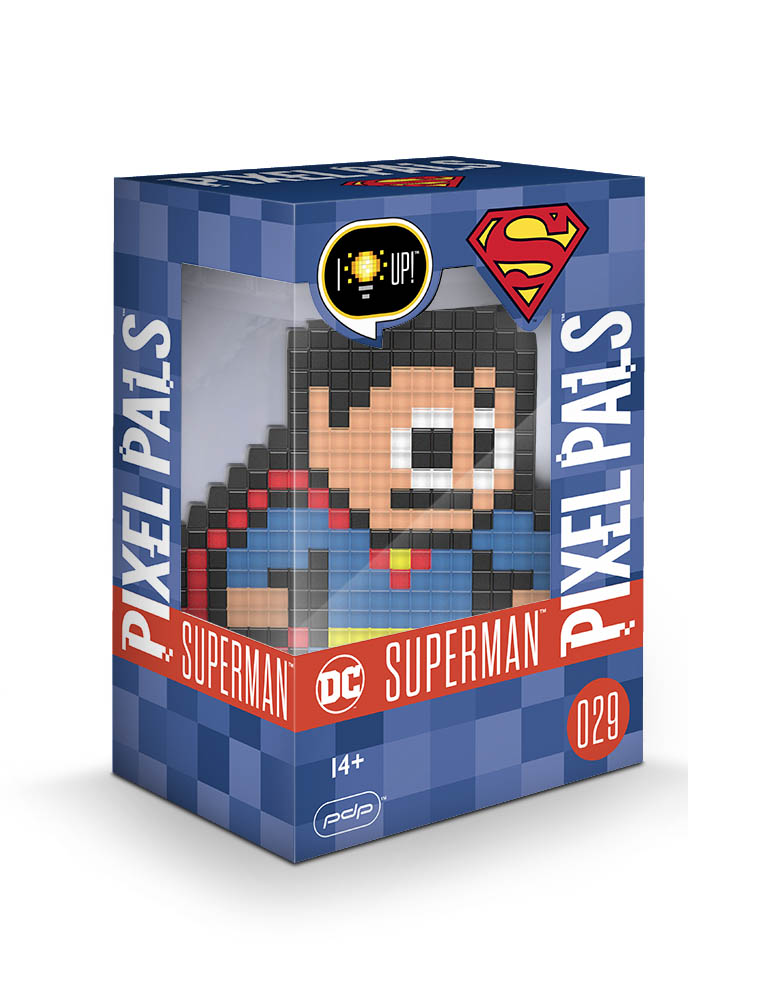 Gadżet Lampka / Figurka Pixel Pals - Superman 029