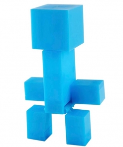 Niebieski Blue Creeper Figure Action Minecraft 3
