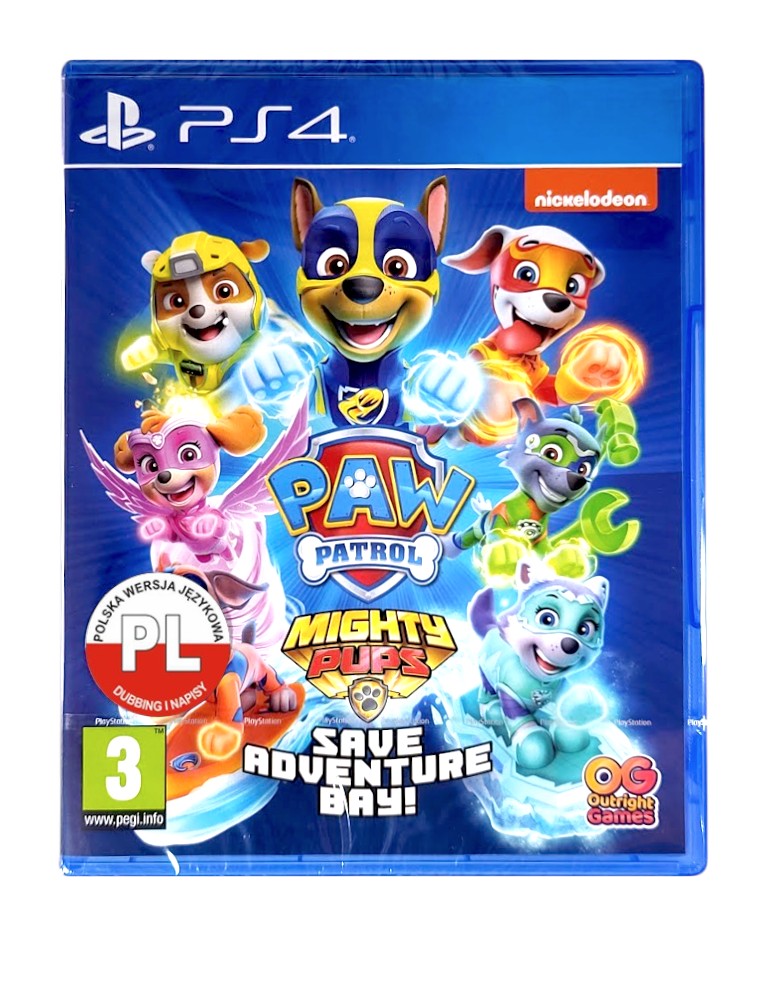 gra ps4 / ps5 / psi patrol: kosmopieski ratują zatokę przygód pl